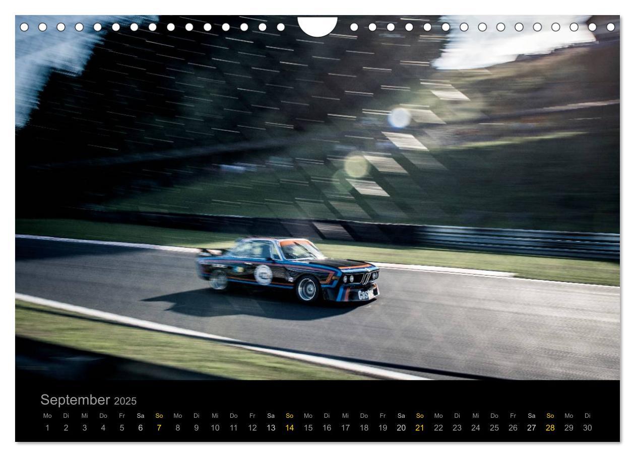 Bild: 9783435476909 | Classic BMW Racing (Wandkalender 2025 DIN A4 quer), CALVENDO...