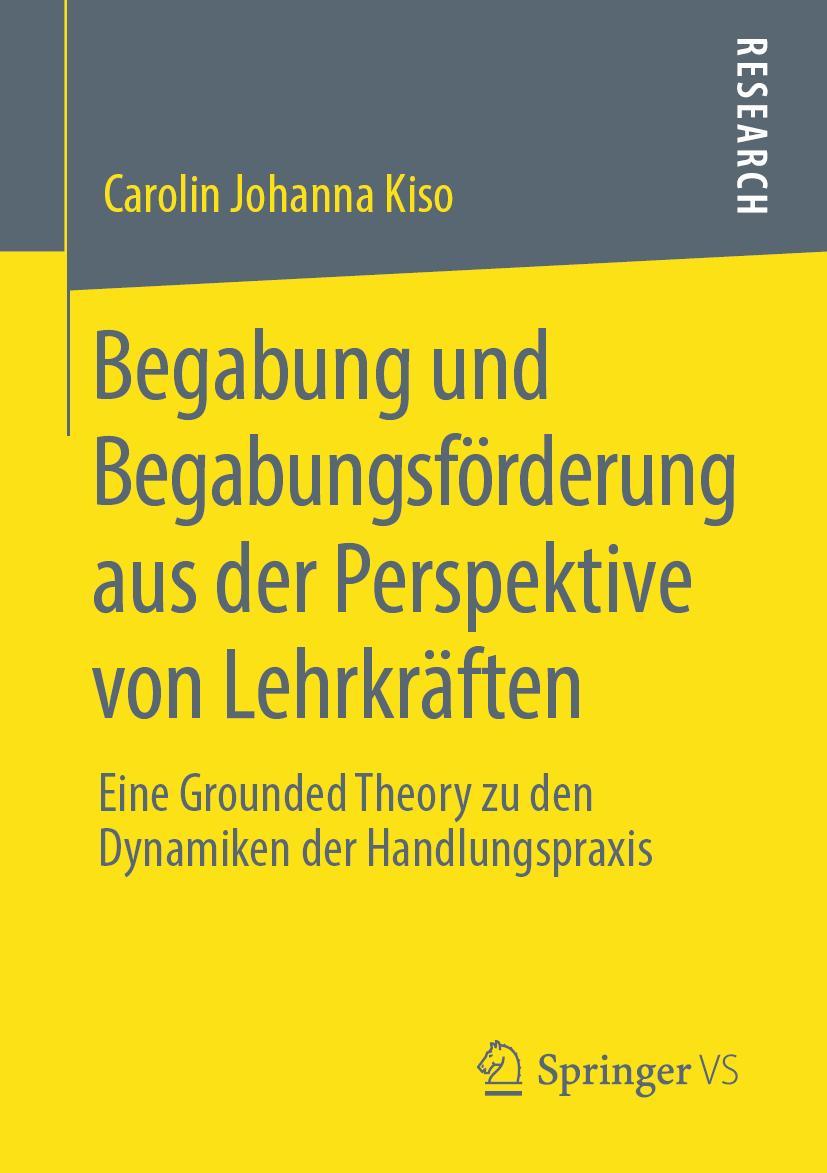 Cover: 9783658280437 | Begabung und Begabungsförderung aus der Perspektive von Lehrkräften