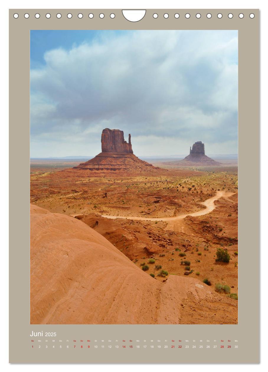 Bild: 9783435936236 | Erlebe mit mir das Monument Valley (Wandkalender 2025 DIN A4 hoch),...