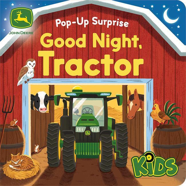 Cover: 9781646386512 | John Deere Kids Pop-Up Surprise Good Night, Tractor | Jack Redwing