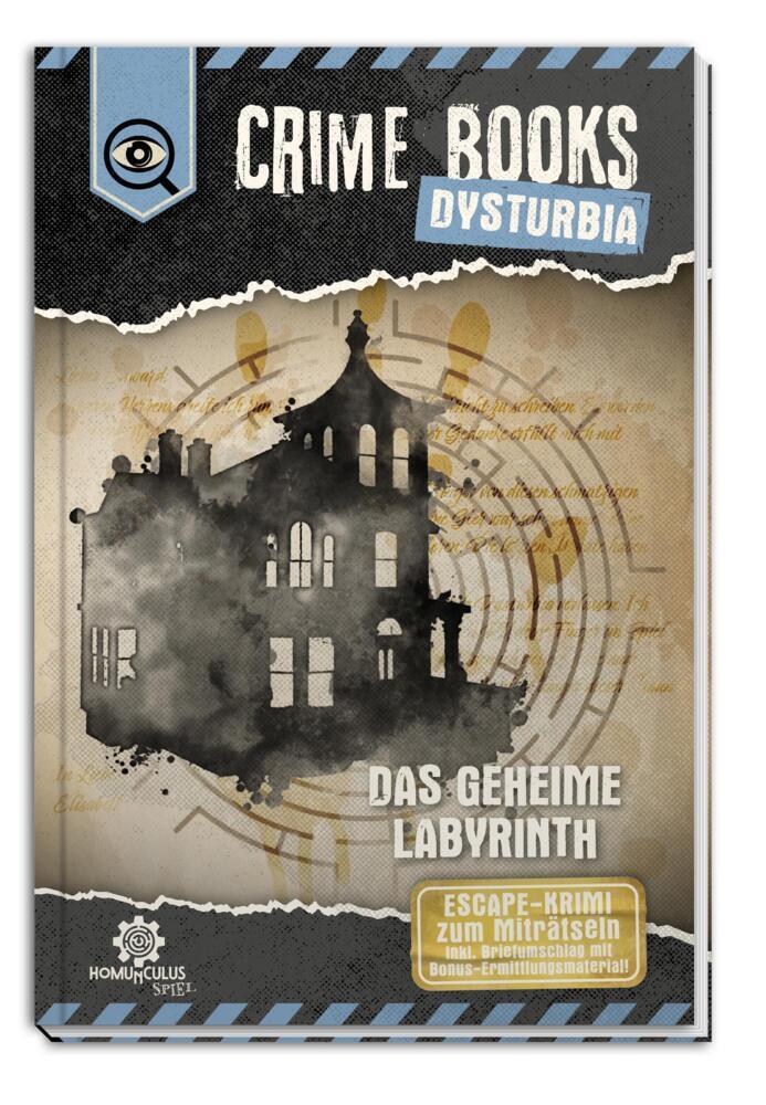 Cover: 4270000169359 | CRIME BOOKS Dysturbia: Das geheime Labyrinth | Diener (u. a.) | Buch