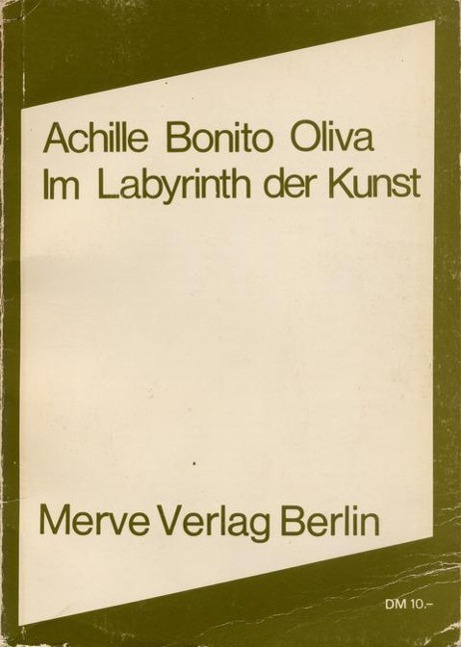 Cover: 9783883960258 | Im Labyrinth der Kunst | Achille Bonito Oliva | Taschenbuch | Deutsch