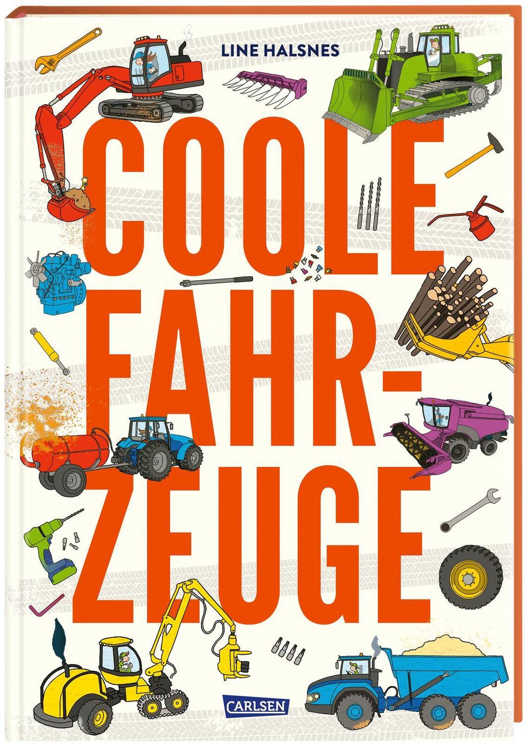 Cover: 9783551254566 | Coole Fahrzeuge | Line Halsnes | Buch | 56 S. | Deutsch | 2023