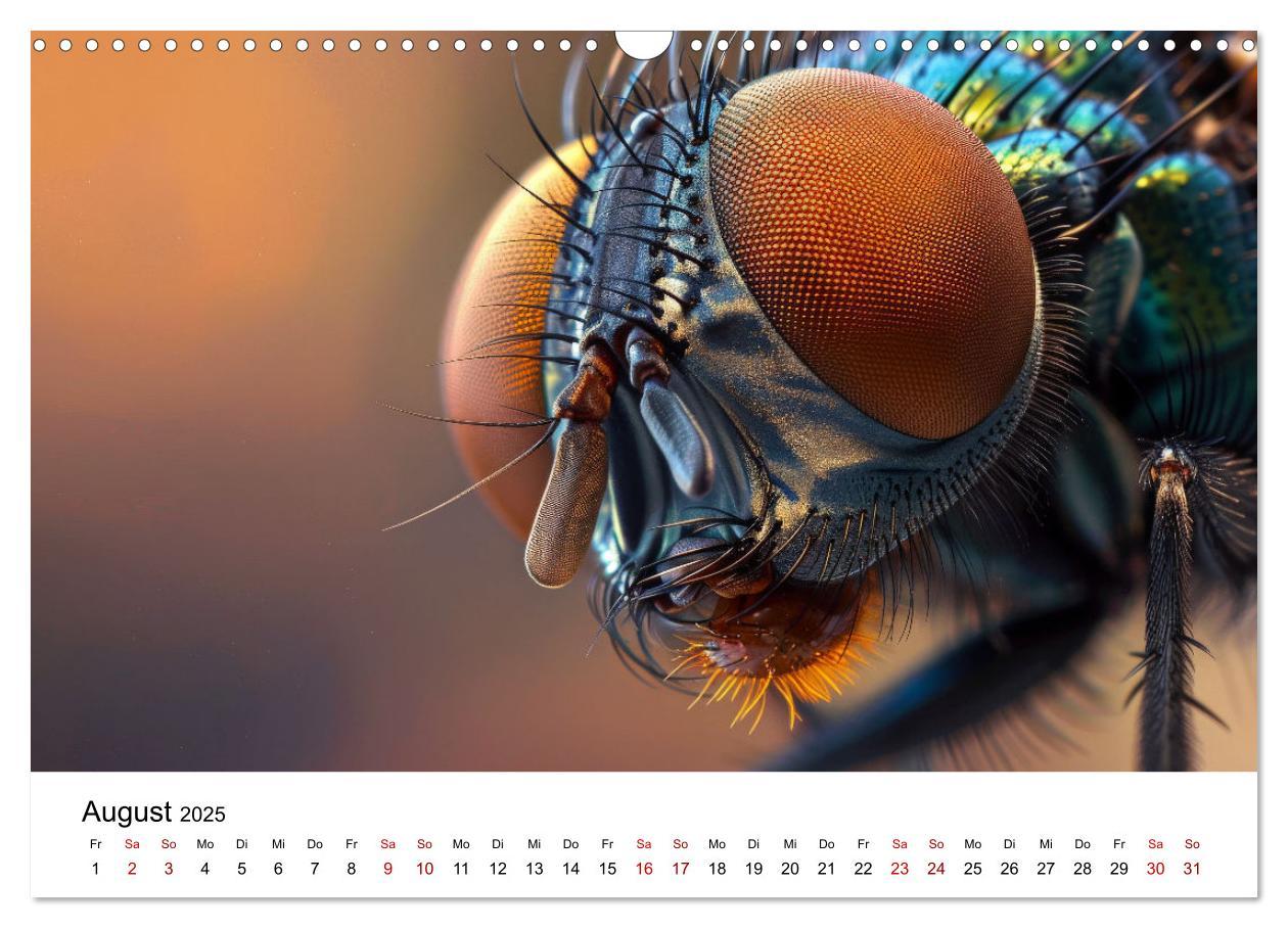 Bild: 9783383799754 | Insekten hautnah (Wandkalender 2025 DIN A3 quer), CALVENDO...