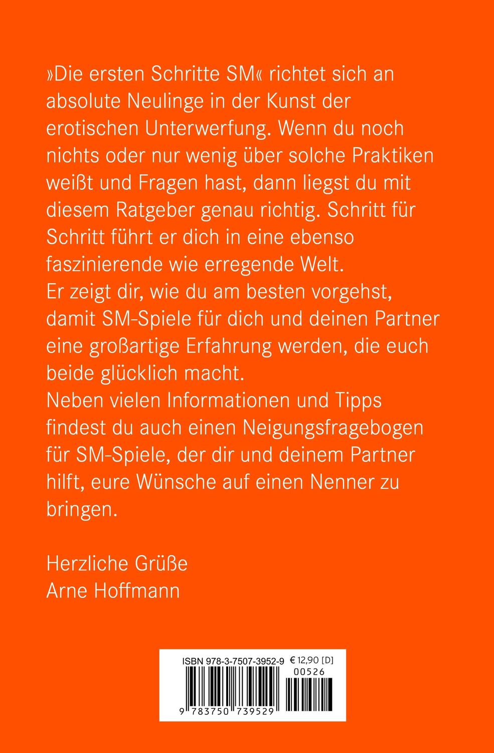 Rückseite: 9783750739529 | Die ersten Schritte SM - Unterwerfung für Anfänger Erotischer Ratgeber