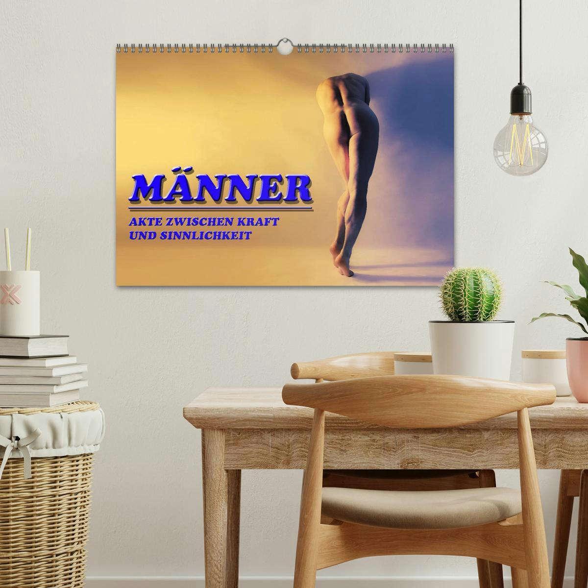 Bild: 9783435518340 | MÄNNER - AKTE ZWISCHEN KRAFT UND SINNLICHKEIT (Wandkalender 2025...