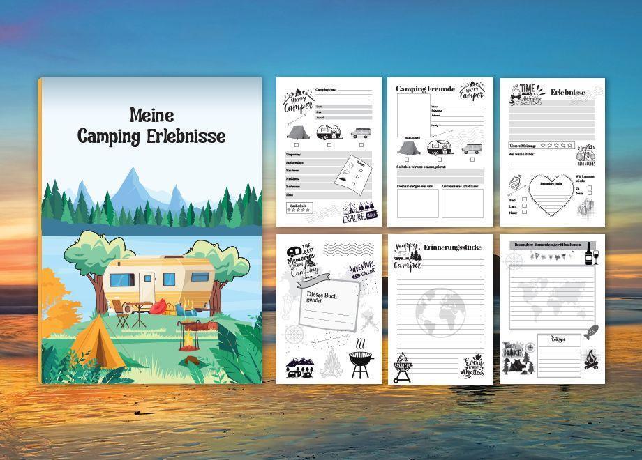 Bild: 9783949574009 | Meine Camping Erlebnisse | Ausfüllbuch für Camper | Melanie Sommer