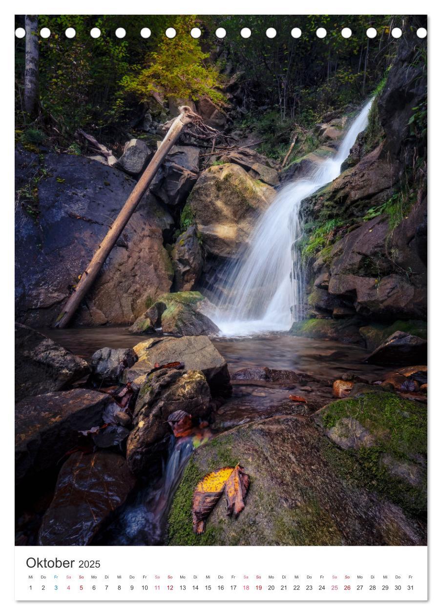 Bild: 9783435900534 | Allgäuer Wasserfälle (Tischkalender 2025 DIN A5 hoch), CALVENDO...