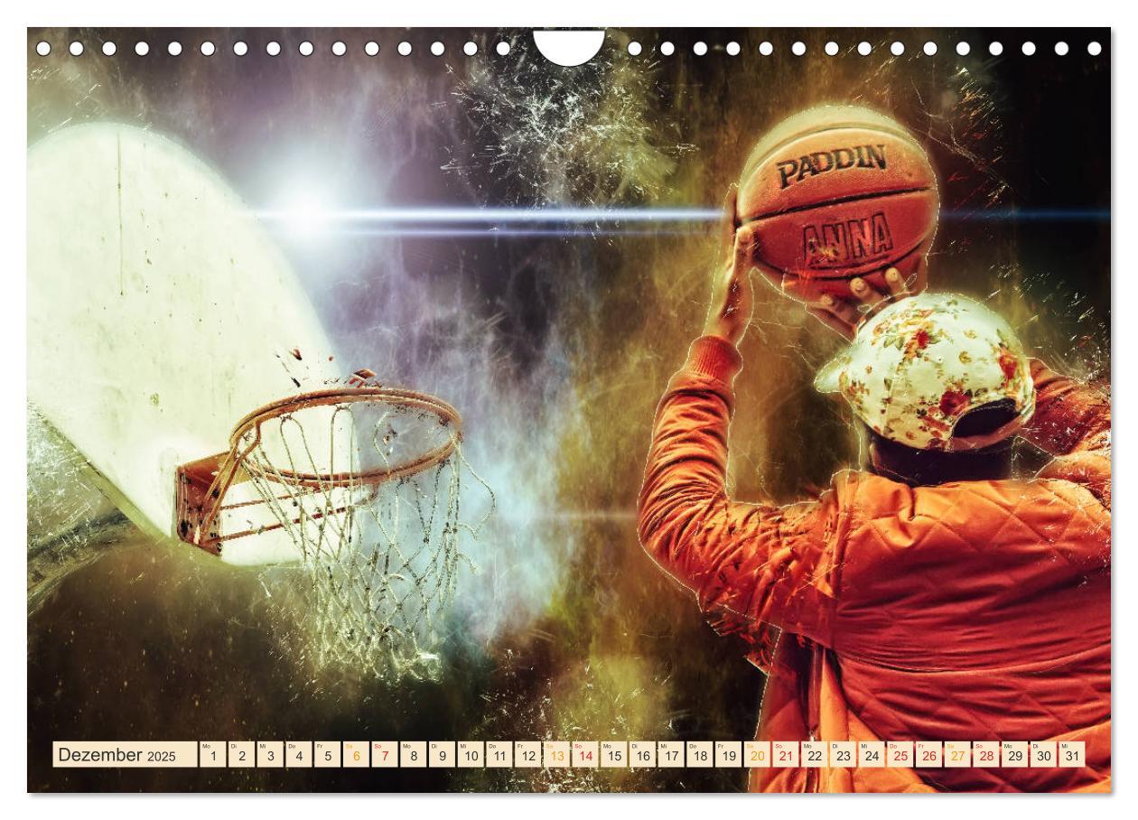 Bild: 9783435325498 | Basketball extrem (Wandkalender 2025 DIN A4 quer), CALVENDO...