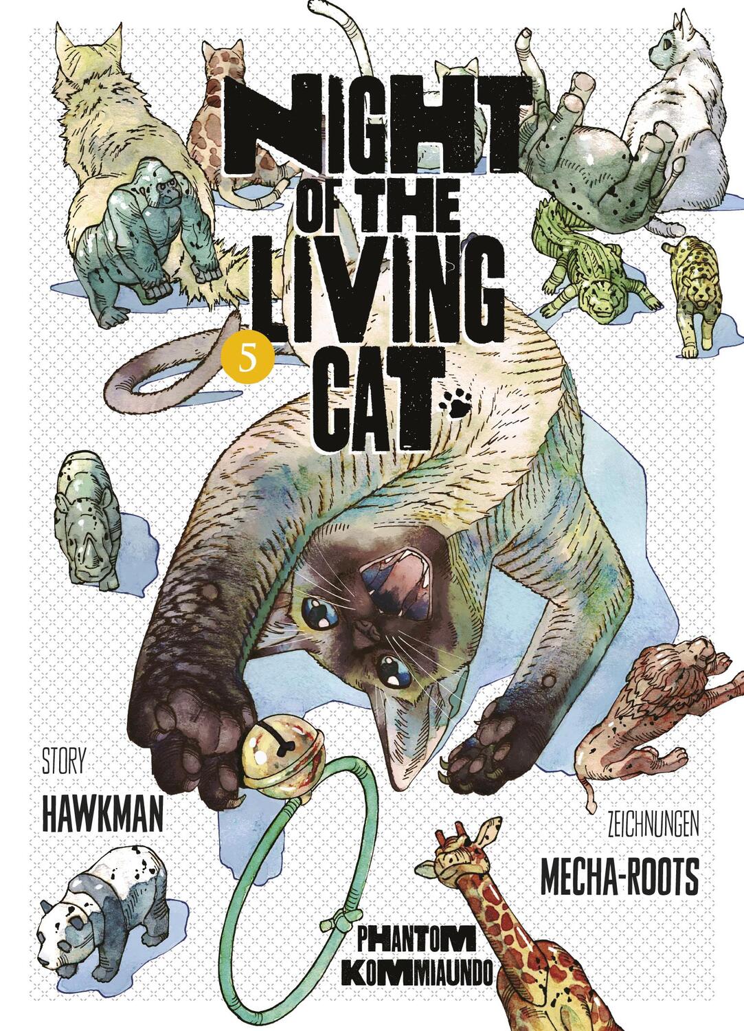 Cover: 9783741640728 | Night of the Living Cat 05 - Phantom Kommiaundo | Hawkman (u. a.)