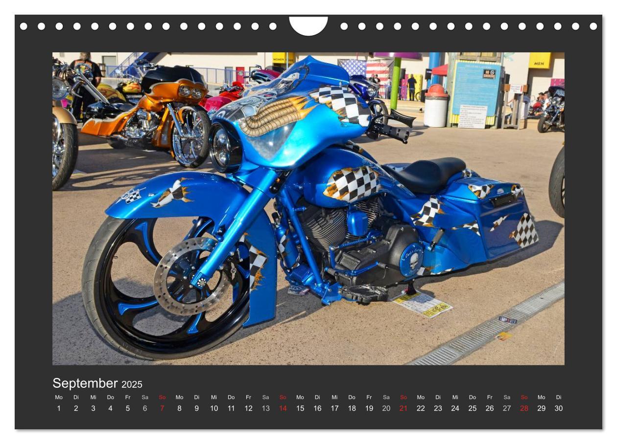 Bild: 9783435788743 | BEST OF HARLEY-DAVIDSON BAGGER-STYLE (Wandkalender 2025 DIN A4...