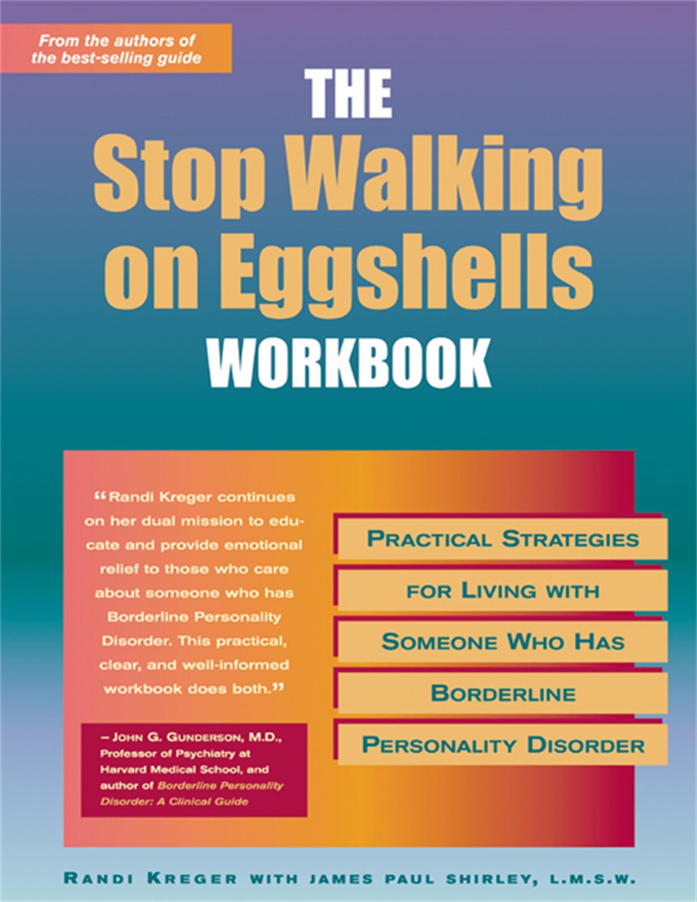 Cover: 9781572242760 | The Stop Walking on Eggshells Workbook | Randi Kreger | Taschenbuch