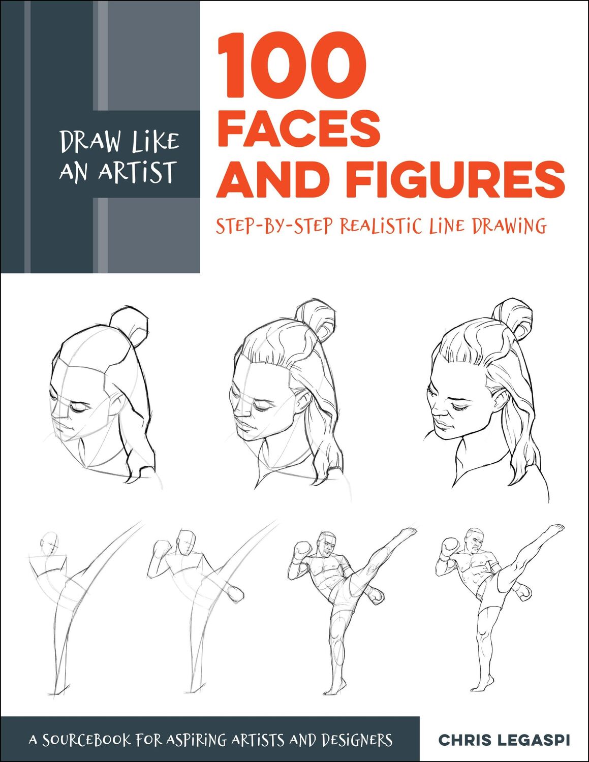 Cover: 9781631597107 | Draw Like an Artist: 100 Faces and Figures | Chris Legaspi | Buch