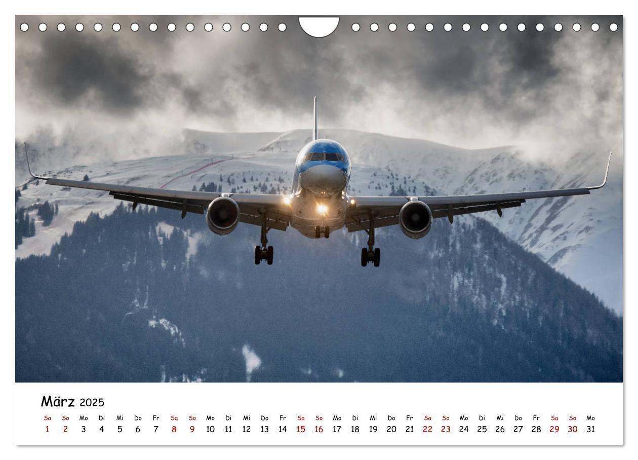 Bild: 9783435122912 | Flugzeuge in beeindruckender Kulisse (Wandkalender 2025 DIN A4...