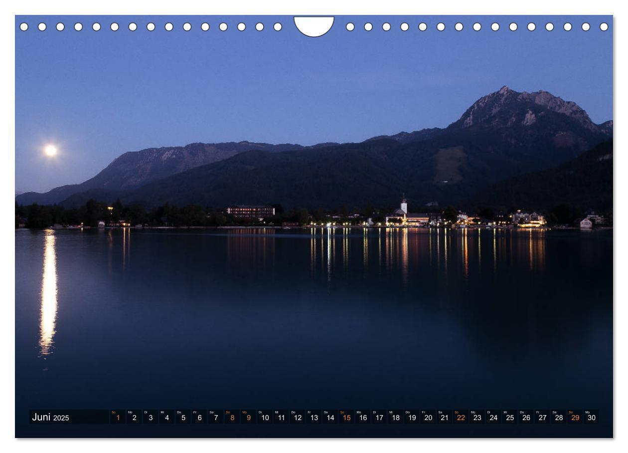 Bild: 9783435391585 | Rund um den Wolfgangsee (Wandkalender 2025 DIN A4 quer), CALVENDO...