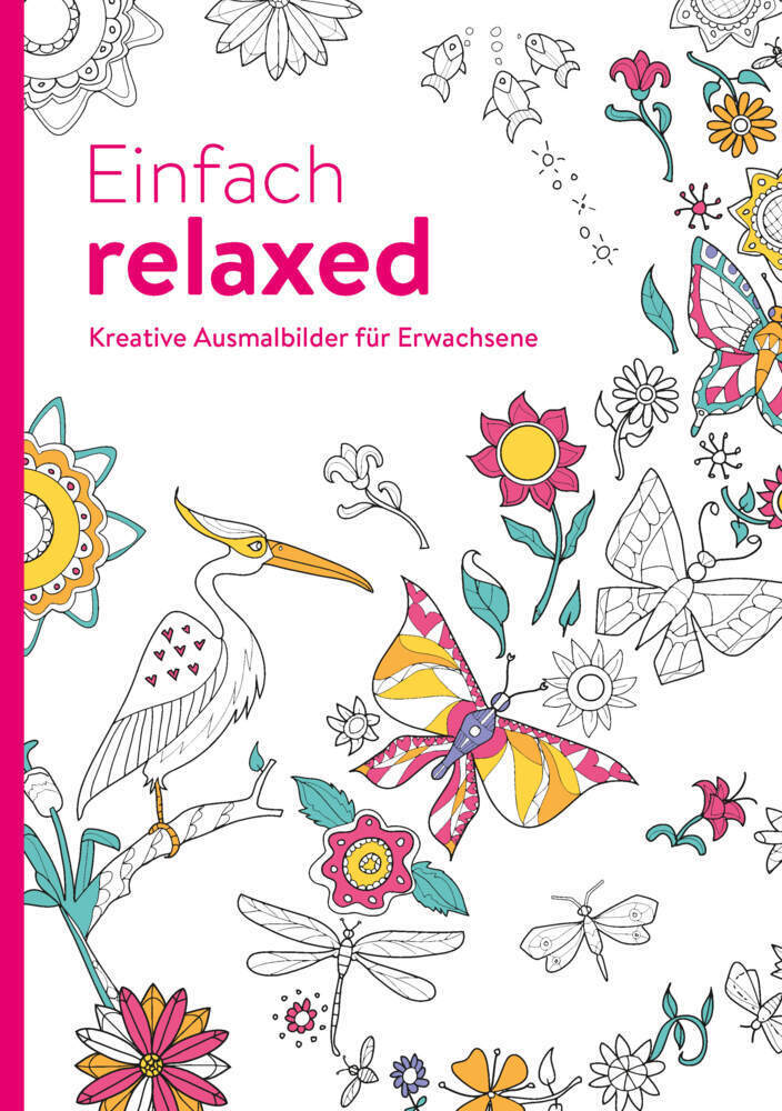 Cover: 9783625214243 | Einfach relaxed - Kreative Ausmalbilder für Erwachsen | Taschenbuch