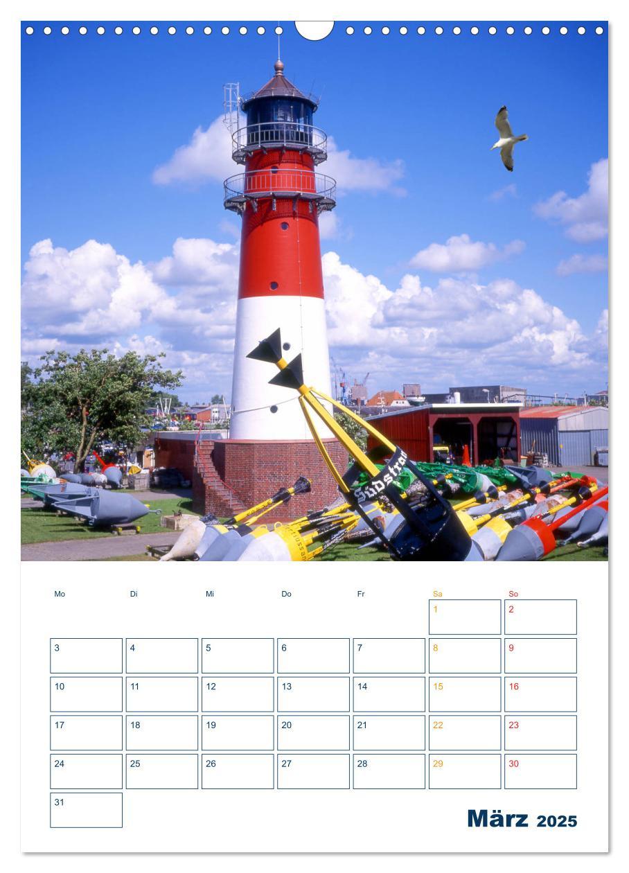 Bild: 9783435976416 | Vielseitiges Büsum (Wandkalender 2025 DIN A3 hoch), CALVENDO...