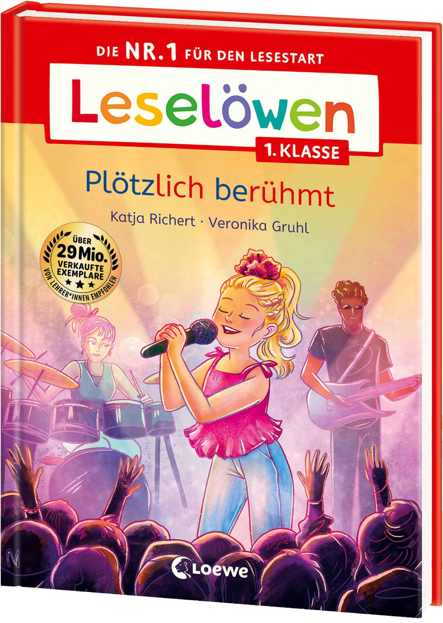 Cover: 9783743218031 | Leselöwen 1. Klasse - Plötzlich berühmt | Katja Richert | Buch | 48 S.