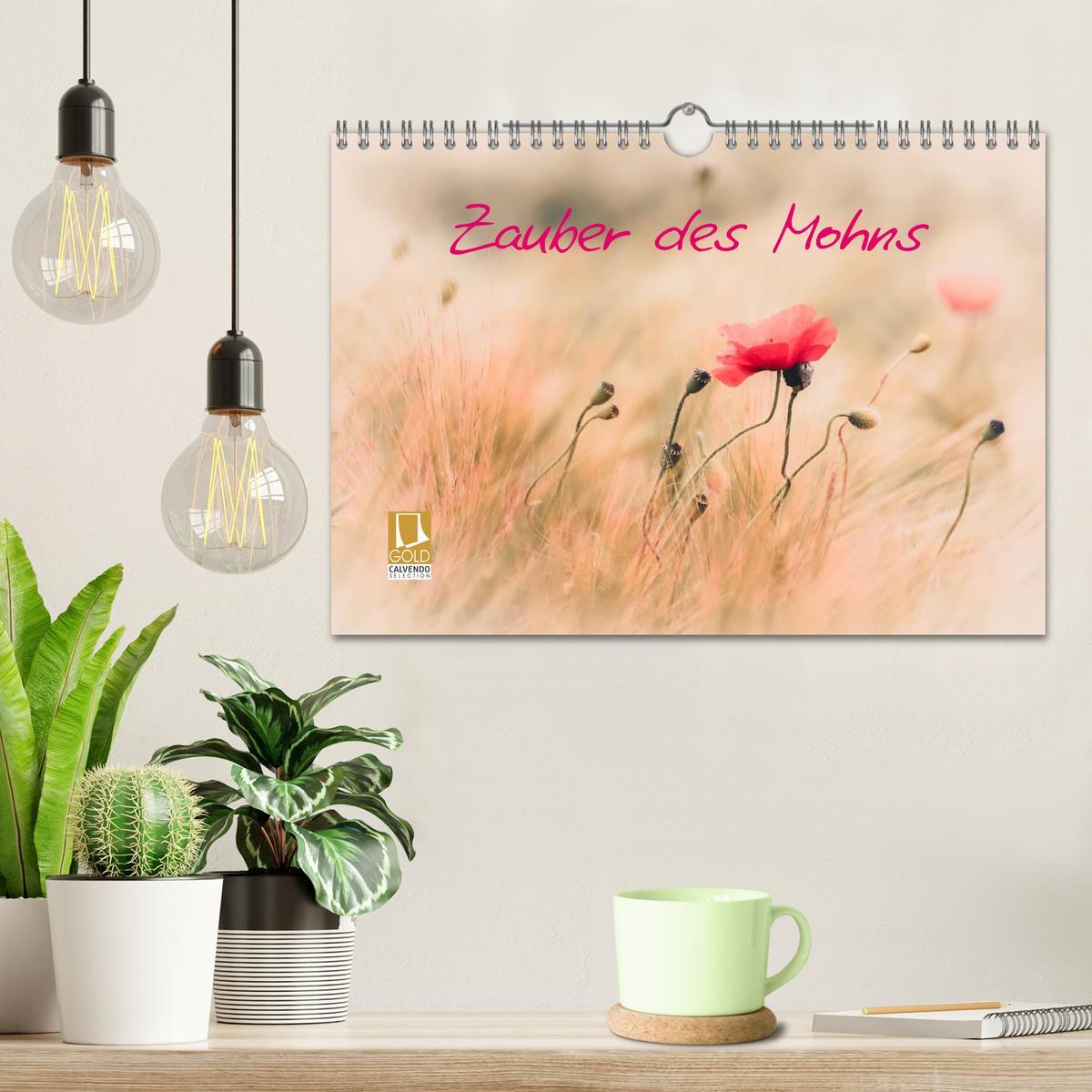 Bild: 9783435665761 | Zauber des Mohns (Wandkalender 2025 DIN A4 quer), CALVENDO...