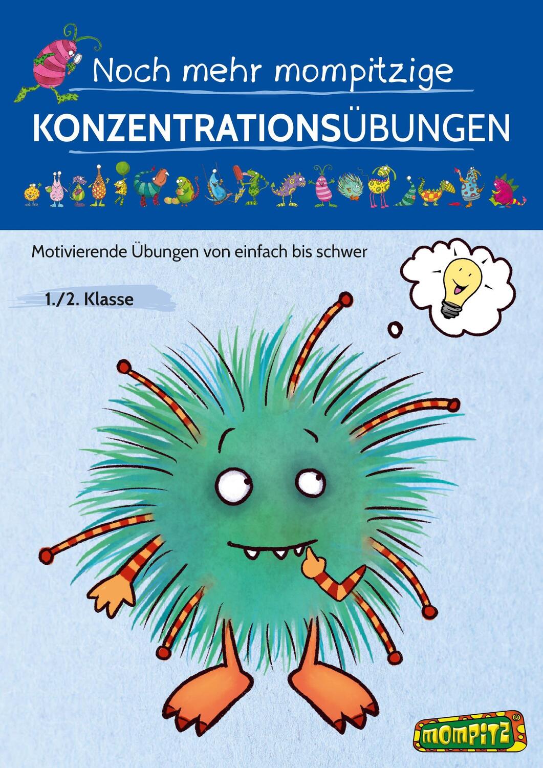 Cover: 9783403211396 | Noch mehr mompitzige Konzentrationsübungen | Persen | Broschüre | 2023