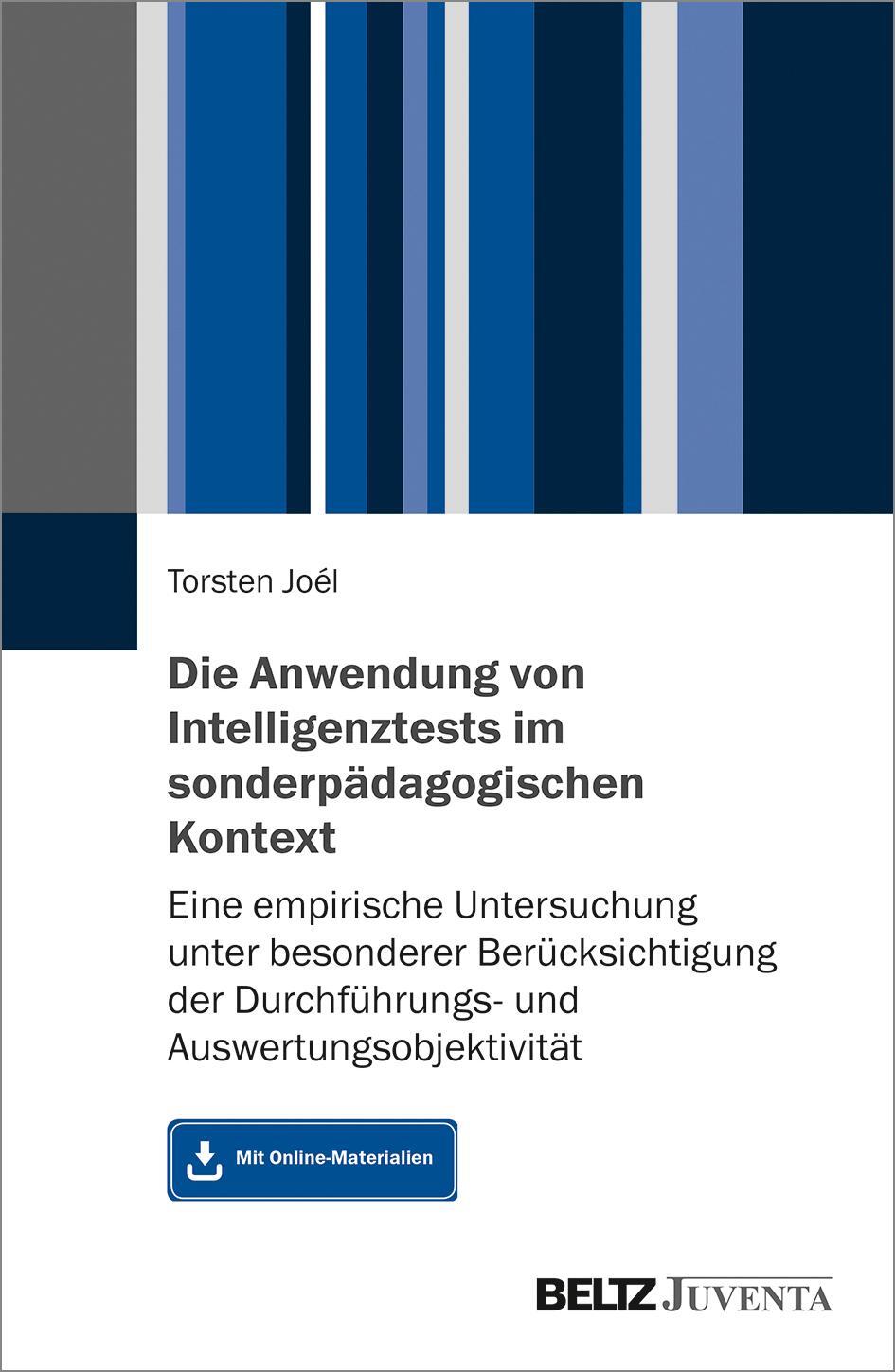 Cover: 9783779963998 | Die Anwendung von Intelligenztests im sonderpädagogischen Kontext