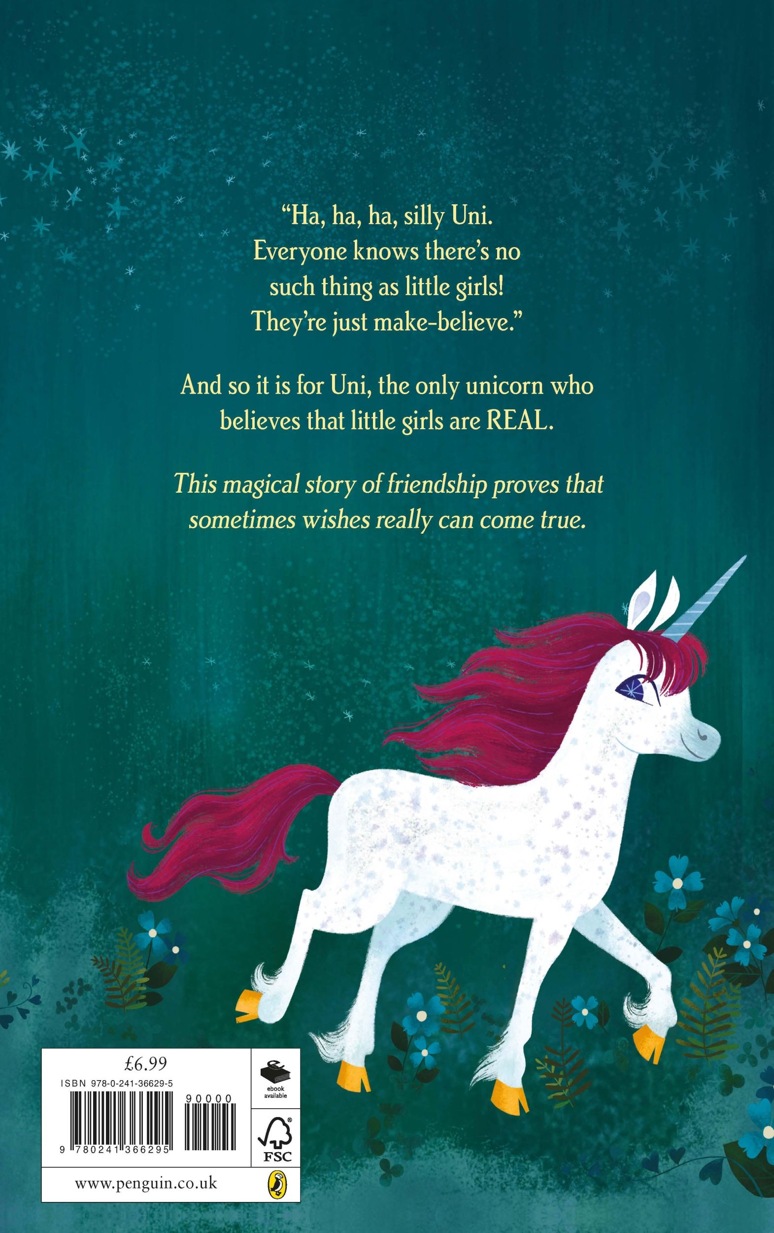 Rückseite: 9780241366295 | Uni the Unicorn | Amy Krouse Rosenthal | Taschenbuch | 40 S. | 2018