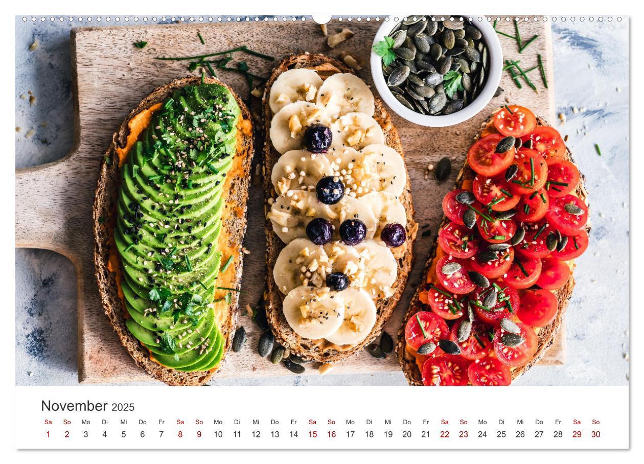 Bild: 9783383930034 | Veganer Essen - Pflanzenbasierte Köstlichkeiten (Wandkalender 2025...