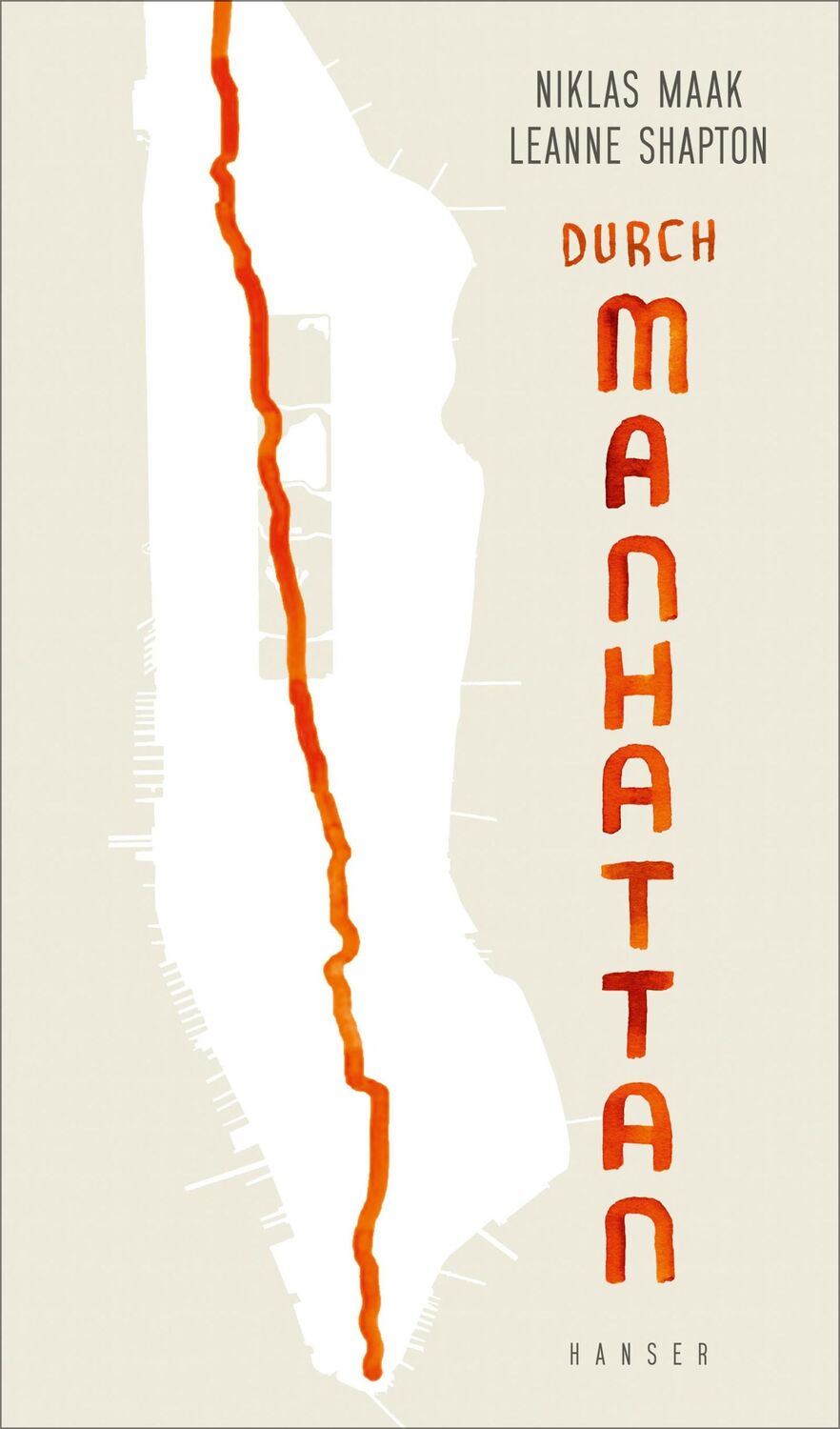 Cover: 9783446256668 | Durch Manhattan | Niklas Maak | Buch | Mit Lesebändchen | 224 S.