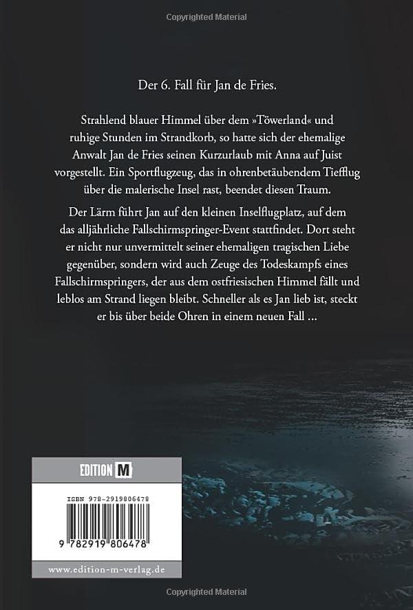 Rückseite: 9782919806478 | FreiFall für Juist | Dirk Trost | Taschenbuch | Jan de Fries | 400 S.