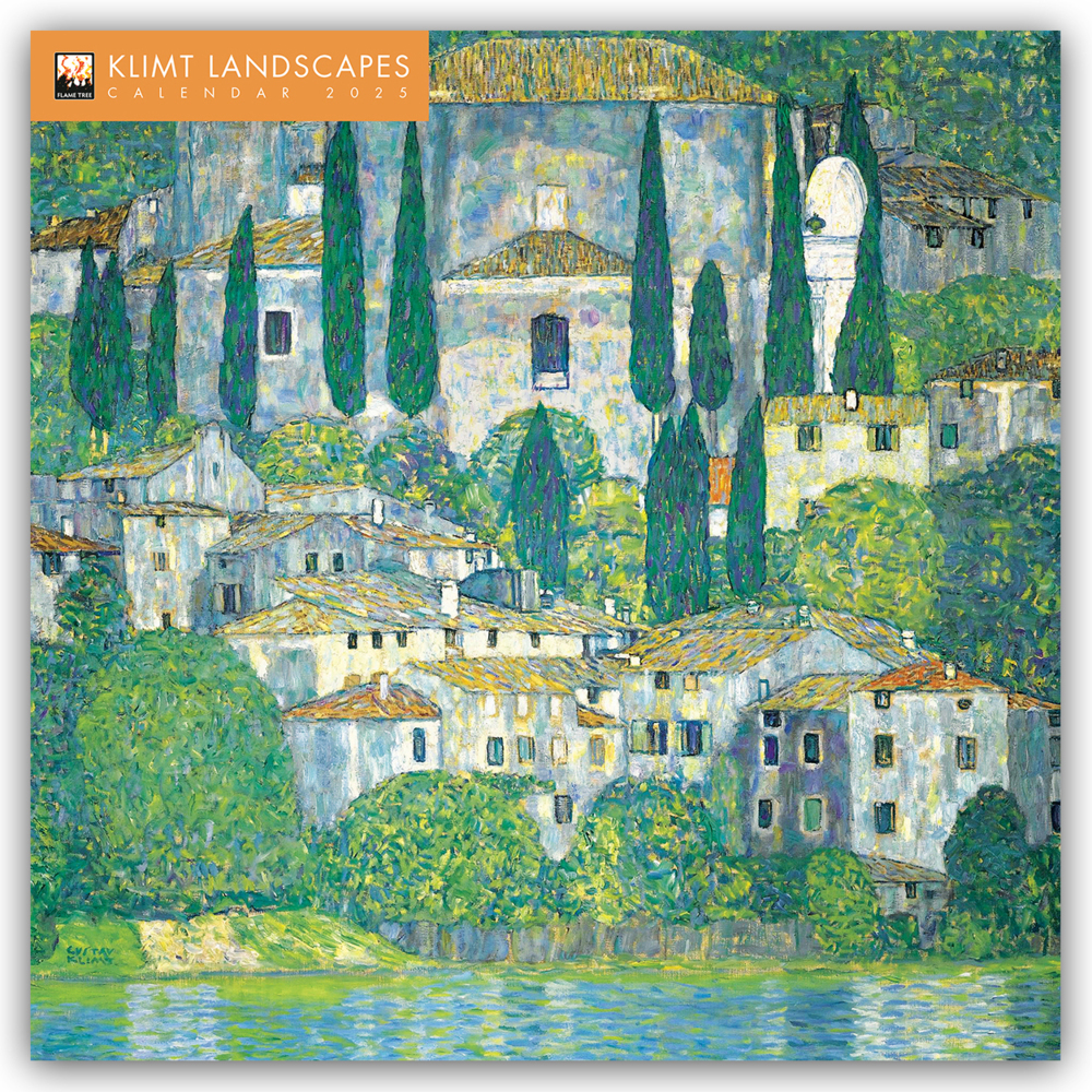 Cover: 9781835620335 | Gustav Klimt Landscapes - Gustav Klimt Landschaften 2025 | Publishing