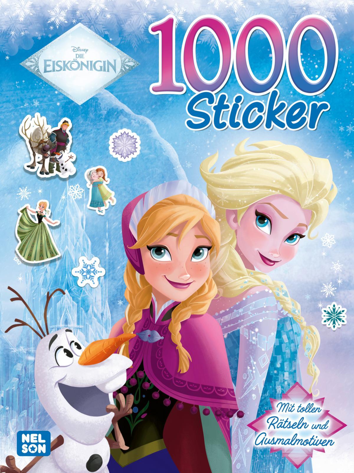 Cover: 9783845128269 | Disney Die Eiskönigin: 1000 Sticker | Taschenbuch | Disney Eiskönigin