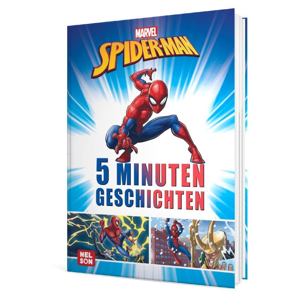 Bild: 9783845122359 | Spider-Man: 5-Minuten-Geschichten | Vorlesespaß auf 80 Seiten | Buch