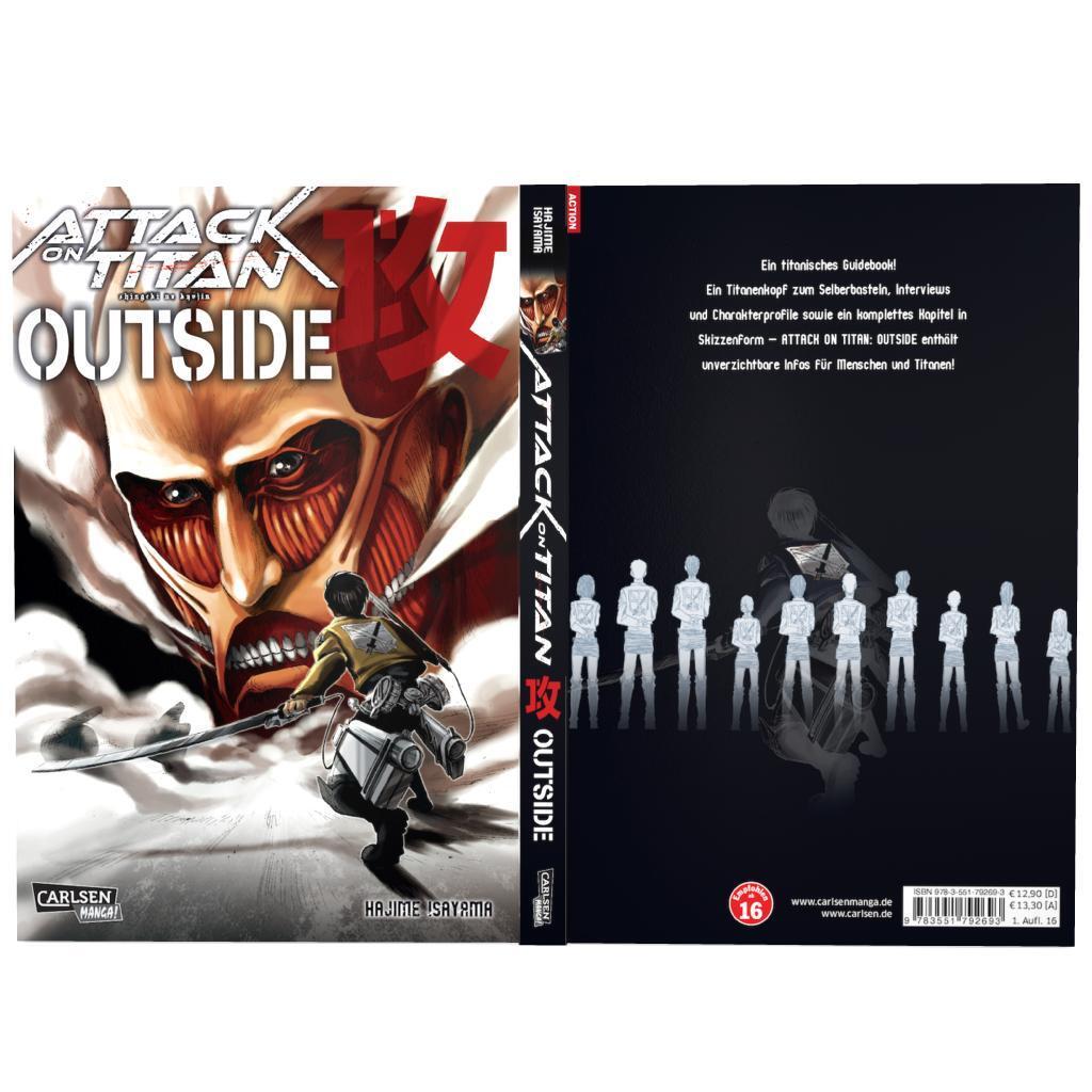 Bild: 9783551792693 | Attack on Titan: Outside | Hajime Isayama | Taschenbuch | Paperback