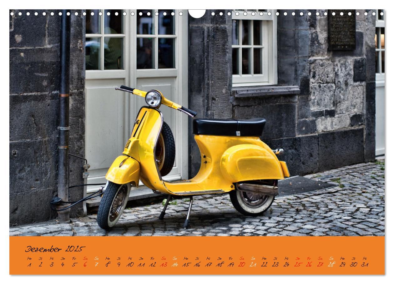 Bild: 9783383977671 | Vespa Liebe (Wandkalender 2025 DIN A3 quer), CALVENDO Monatskalender