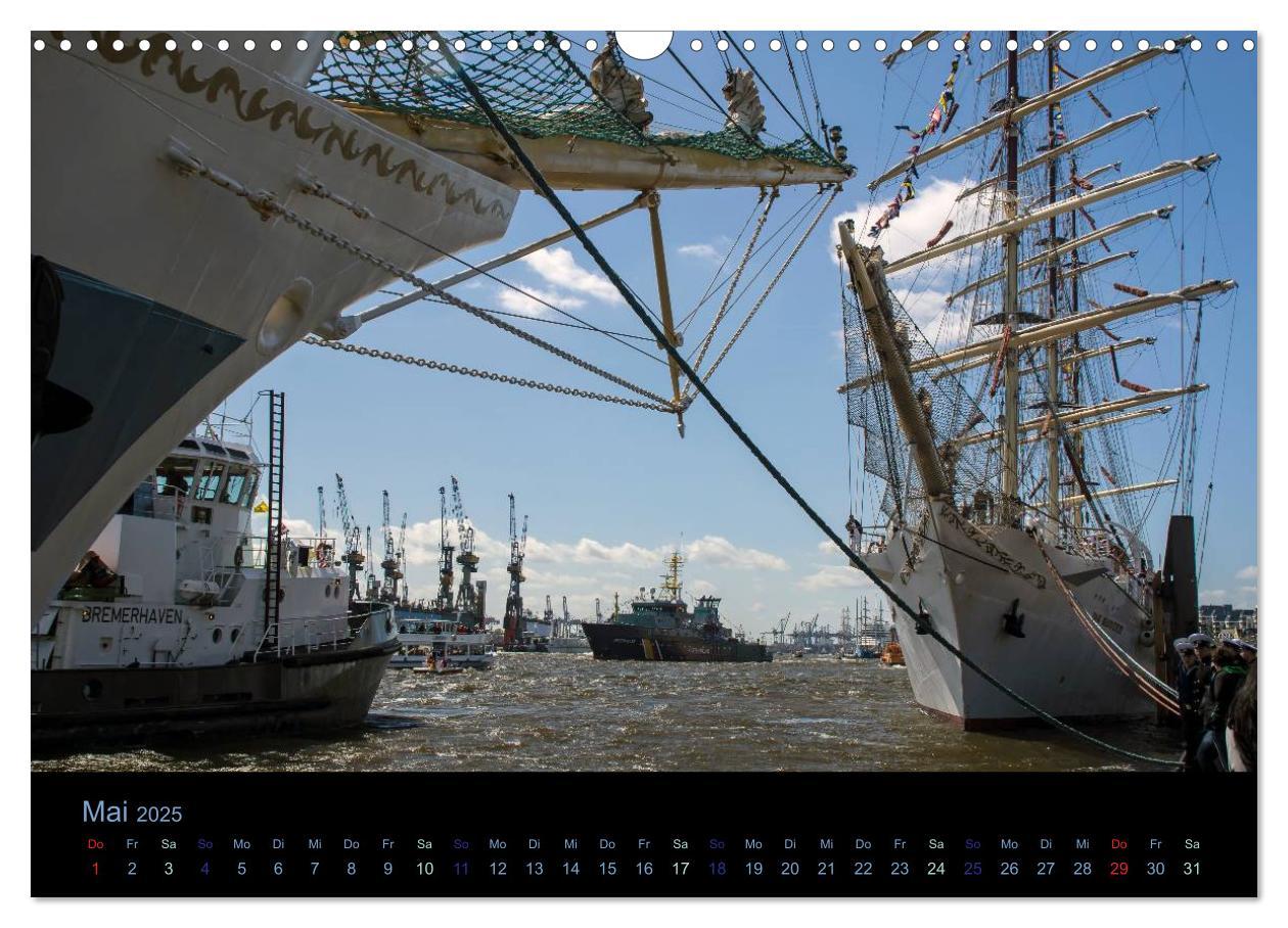 Bild: 9783435571963 | Segelschiffe - Maritime Details (Wandkalender 2025 DIN A3 quer),...