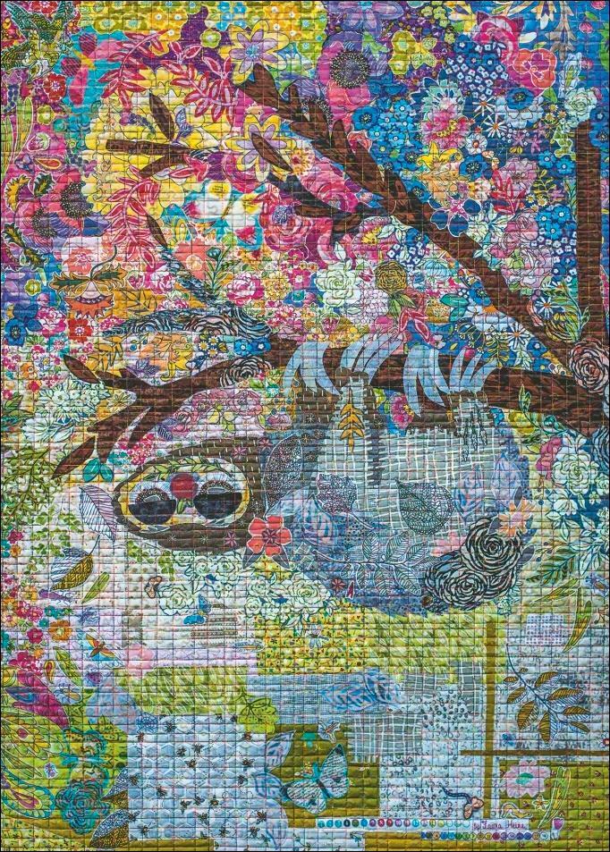 Bild: 4001689300272 | Sewn Sloth Puzzle 1000 Teile | Laura Heine | Stück | 300272 | Deutsch