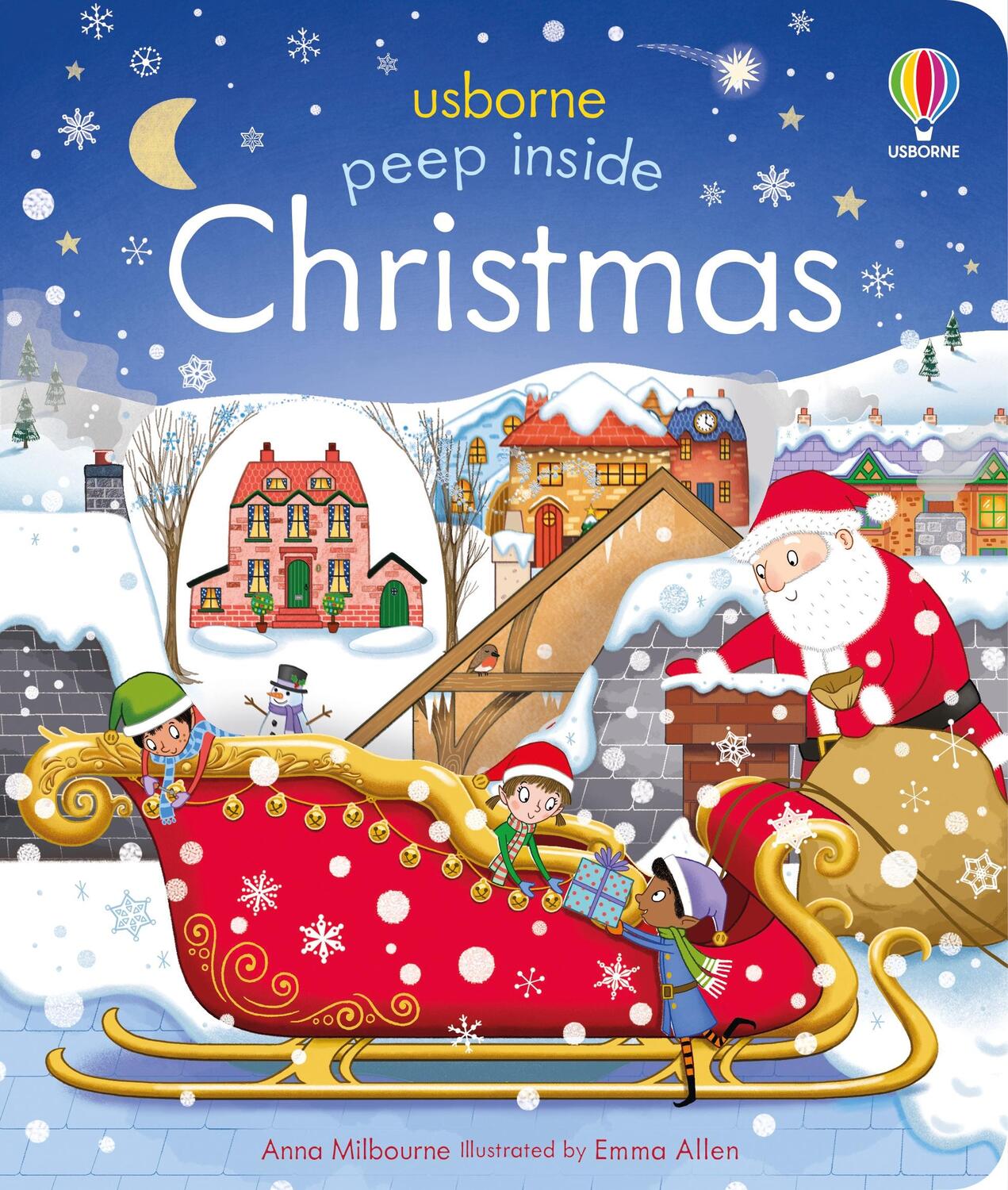 Cover: 9781801310314 | Peep Inside Christmas | A Christmas Book for Children | Anna Milbourne