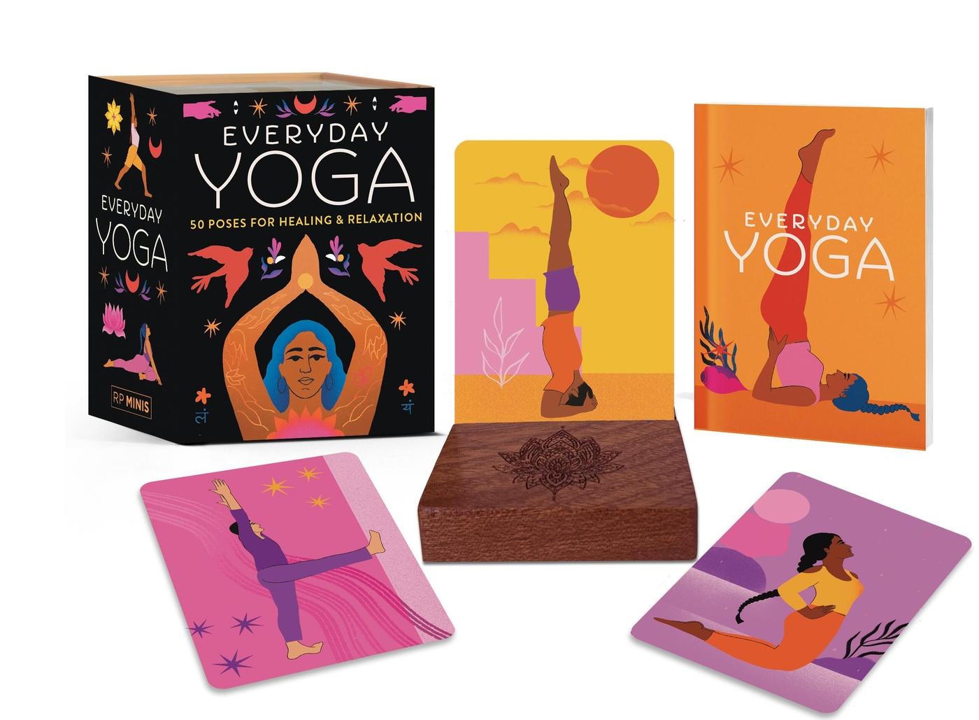 Cover: 9780762487813 | Everyday Yoga | 50 Poses for Healing &amp; Relaxation | Running Press