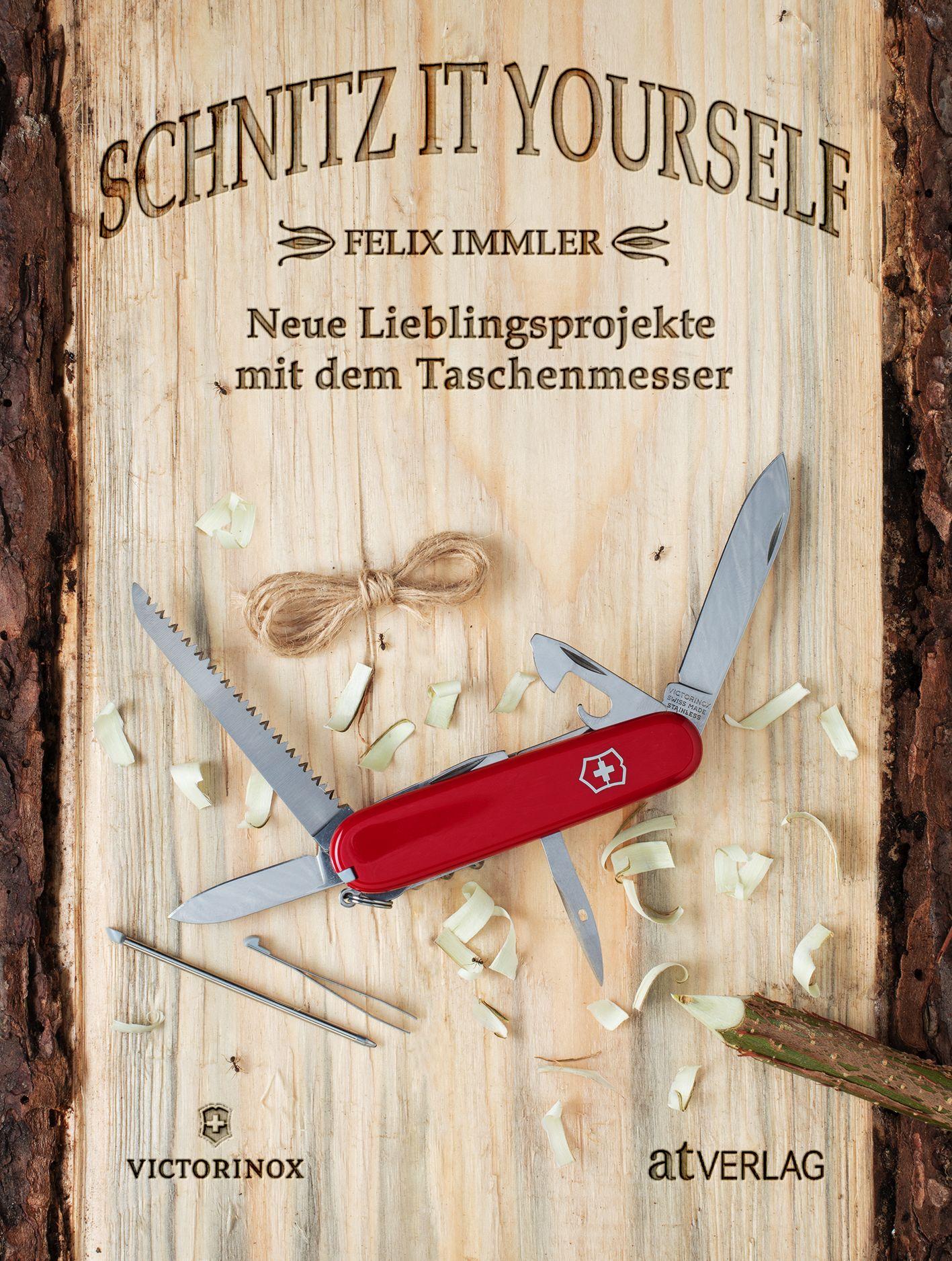 Cover: 9783038009801 | Schnitz it yourself | Neue Lieblingsprojekte mit dem Taschenmesser