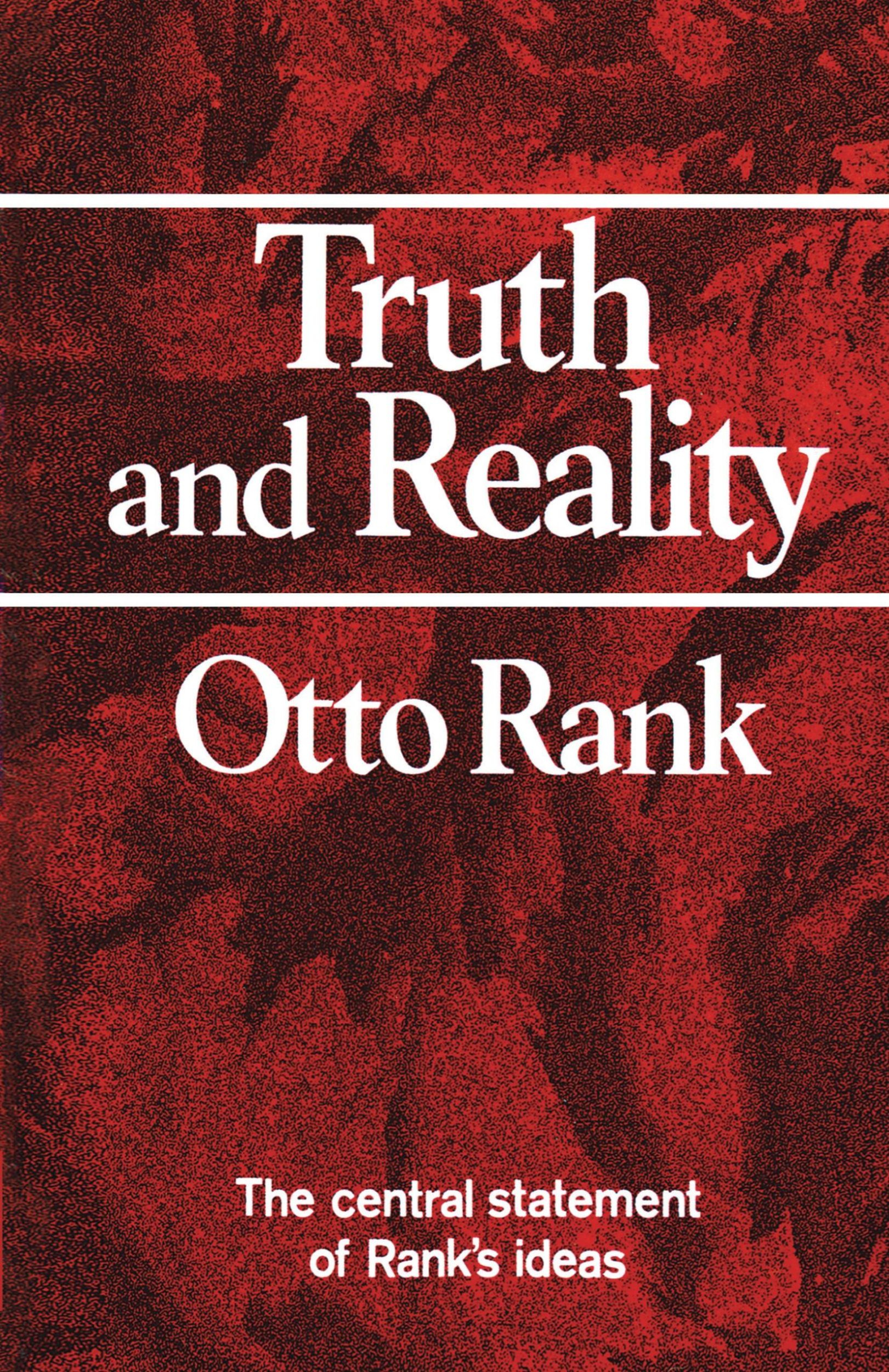 Cover: 9780393008999 | Truth and Reality | Otto Rank | Taschenbuch | Englisch | 1978