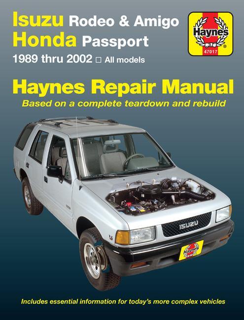 Cover: 9781563924811 | Isuzu Rodeo &amp; Amigo 1989-02 | J H Haynes | Taschenbuch | Englisch