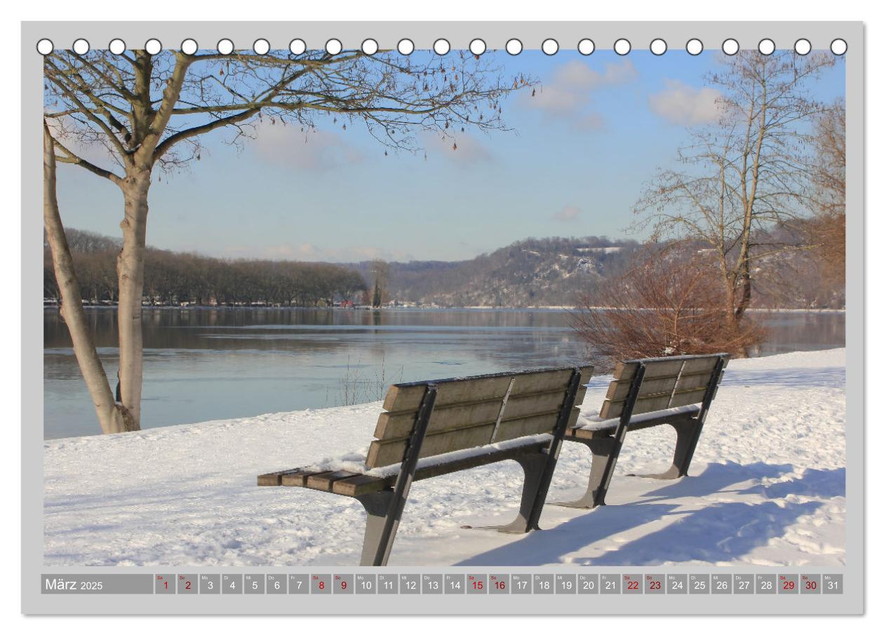 Bild: 9783383934889 | Baldeneysee - Oase der Ruhe (Tischkalender 2025 DIN A5 quer),...