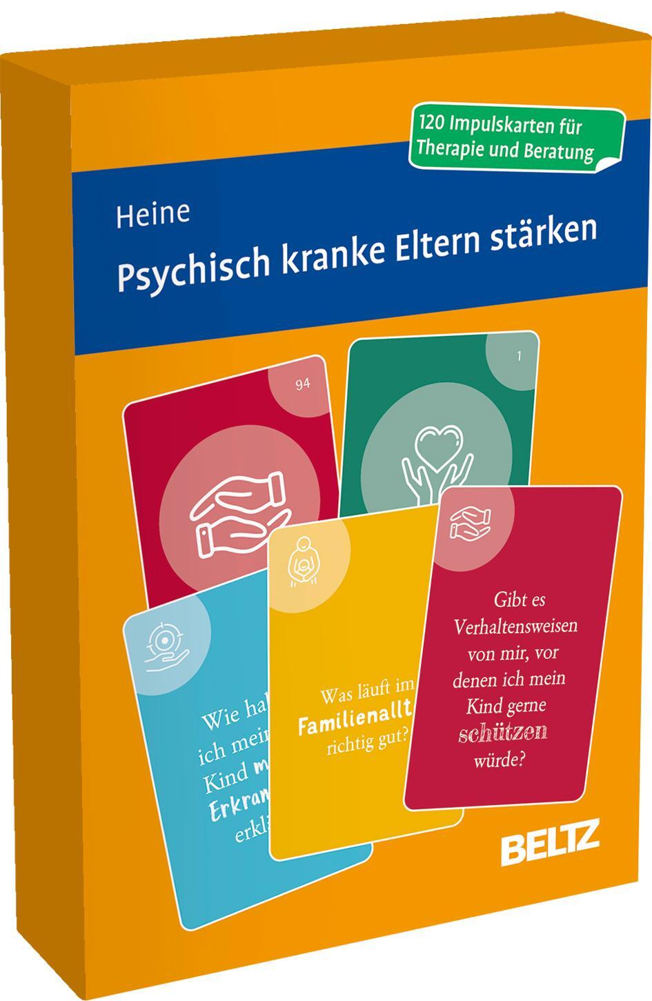 Cover: 4019172101206 | Psychisch kranke Eltern stärken | Hannah Heine | Box | 120 S. | 2023