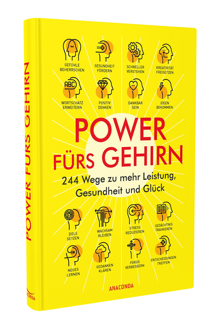 Bild: 9783730606902 | Power fürs Gehirn | 244 Wege zu mehr Leistung, Gesundheit und Glück