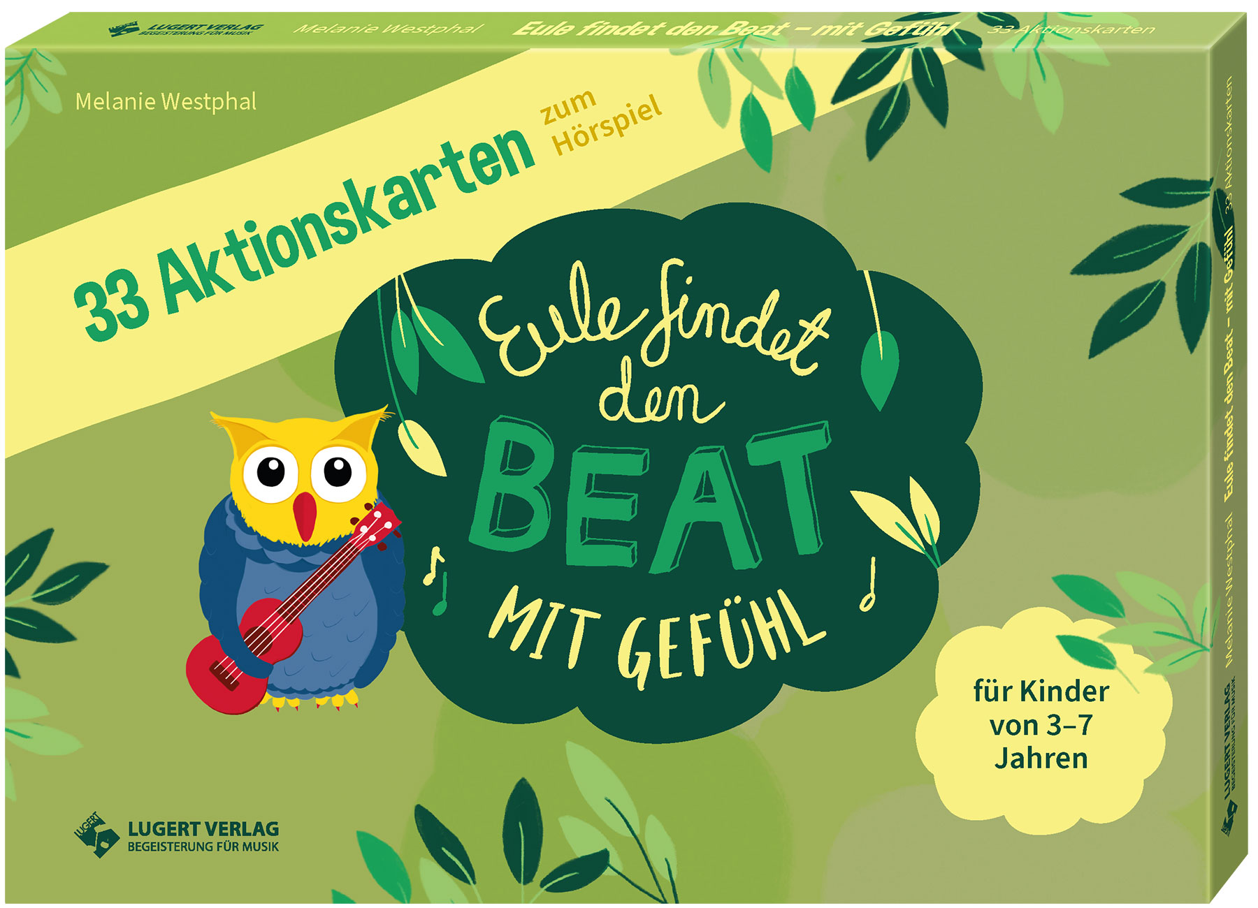 Cover: 9783897604940 | 33 Aktionskarten zum Hörspiel Eule findet den Beat - mit Gefühl | 2022