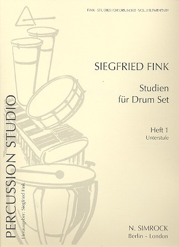 Cover: 9790221107879 | Studies for Drum Set Vol. 1 | Unterstufe | Siegfried Fink | Buch