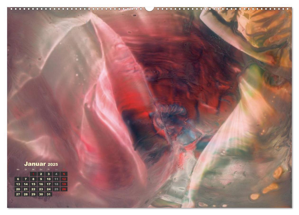 Bild: 9783435812134 | Encaustic Kunstkalender 2025 (Wandkalender 2025 DIN A2 quer),...