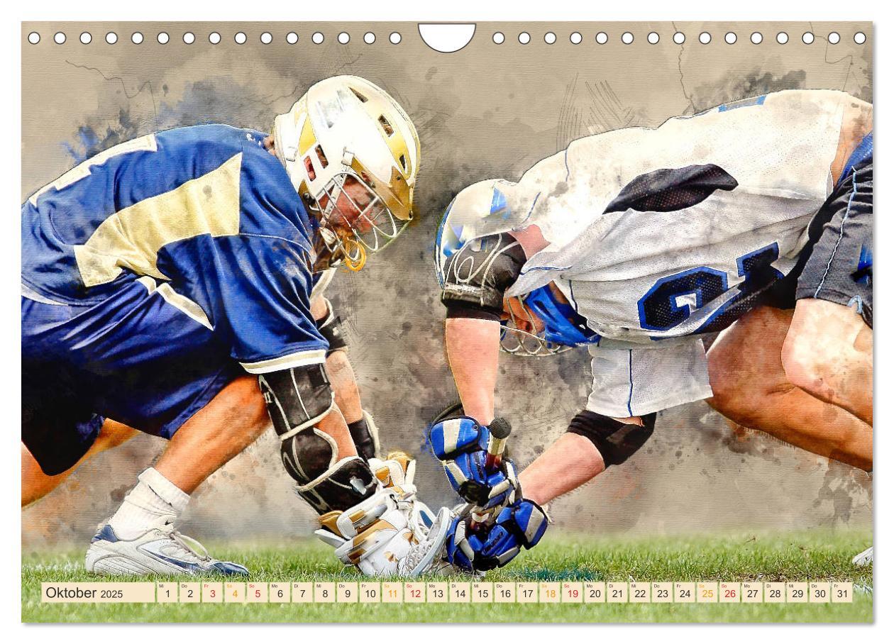 Bild: 9783435402205 | Ich liebe Lacrosse (Wandkalender 2025 DIN A4 quer), CALVENDO...