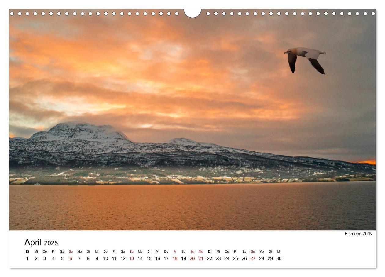 Bild: 9783435126064 | Zwischen Trondheim und Spitzbergen (Wandkalender 2025 DIN A3 quer),...