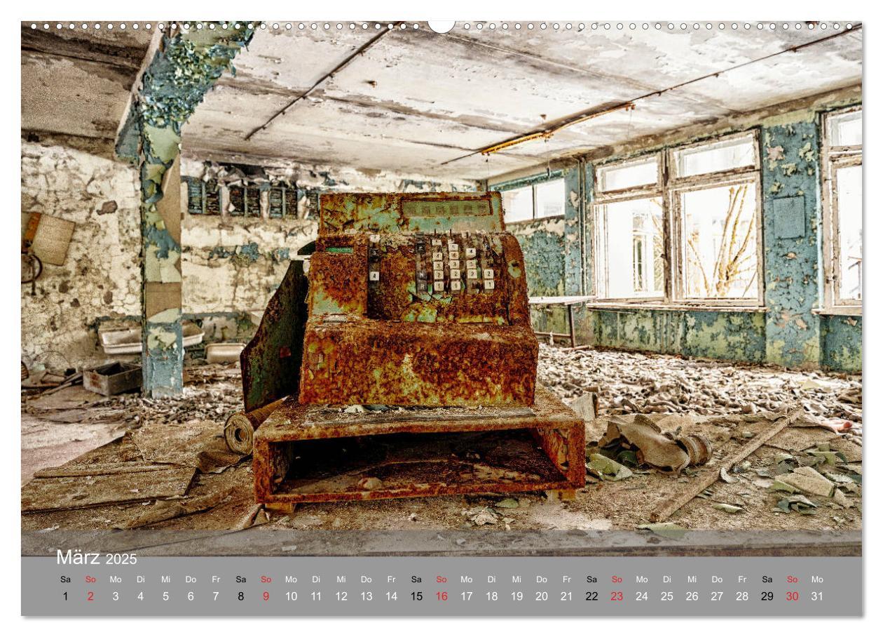 Bild: 9783435168026 | Tschernobyl - In der Sperrzone (Wandkalender 2025 DIN A2 quer),...